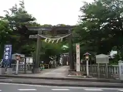 大津諏訪神社の鳥居