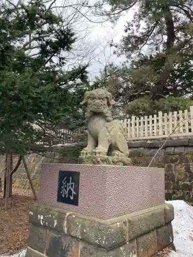 室蘭八幡宮の狛犬