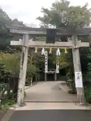 玉作湯神社の鳥居