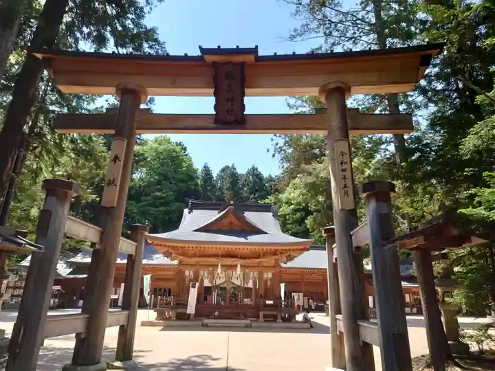 穂高神社本宮(長野県)