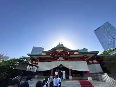 日枝神社の本殿・本堂