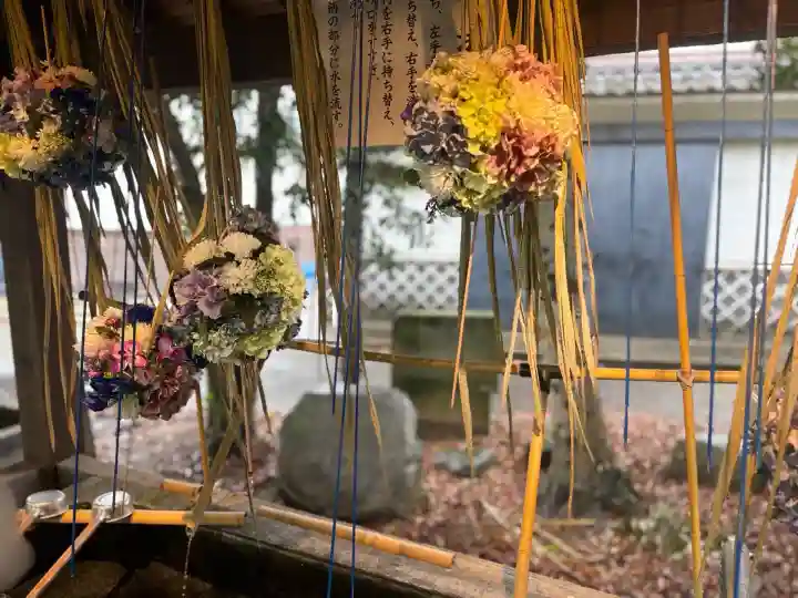 福島八幡宮の手水舎