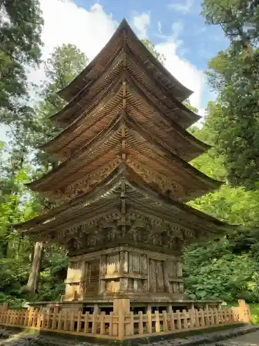 羽黒山五重塔(出羽三山神社)(山形県)