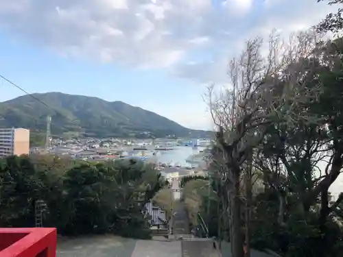 織幡神社の景色