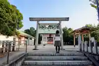 神明社(岩崎神明社)の鳥居