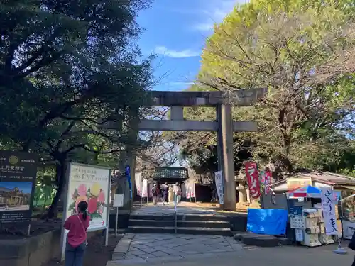 上野東照宮の鳥居