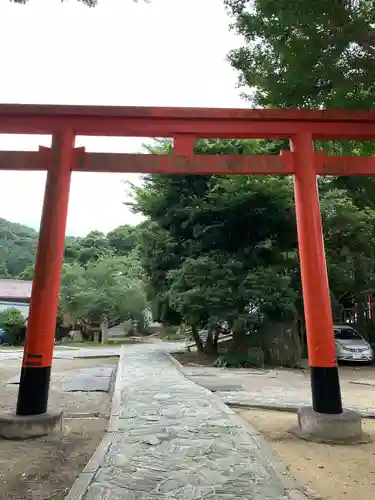 淡嶋神社の鳥居