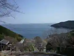 波田須神社の景色