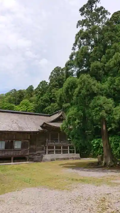 大神山神社奥宮の本殿・本堂