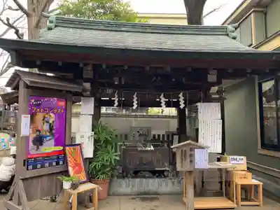 戸越八幡神社の手水舎