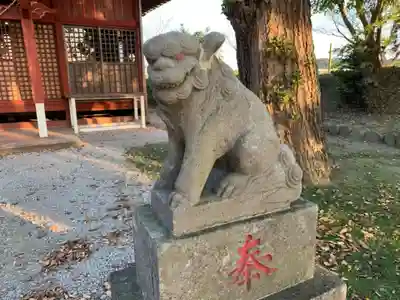 八幡神社の狛犬