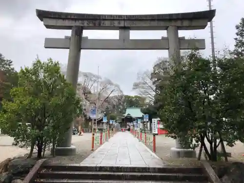 城山八幡宮の鳥居