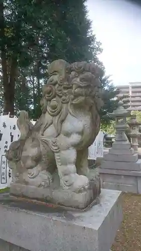 白山神社の狛犬