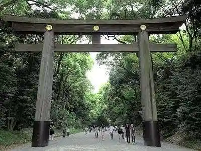 明治神宮の鳥居