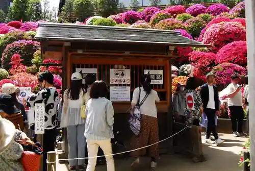 根津神社の庭園