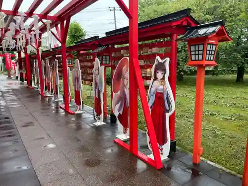函館伏白稲荷神社の景色