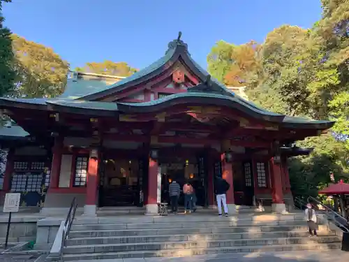 世田谷八幡宮の本殿・本堂