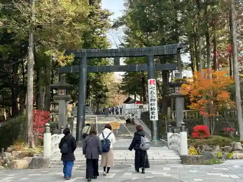 諏訪大社下社秋宮(長野県)