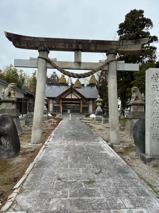 常磐神社の鳥居