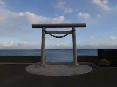 佐女川神社の鳥居