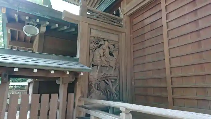 諏訪神社の本殿・本堂