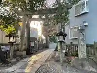 中目黒八幡神社の鳥居
