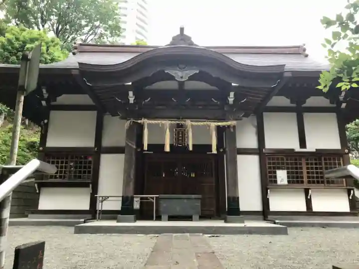 白旗神社(品濃白旗神社)の本殿・本堂