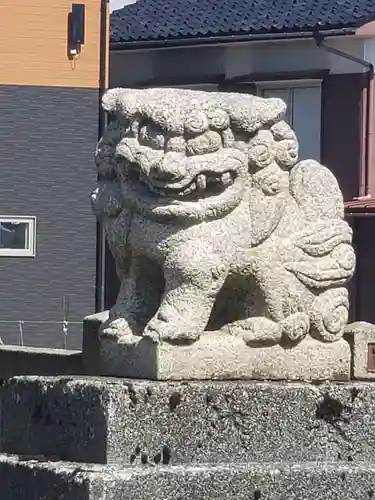 西保神社の狛犬