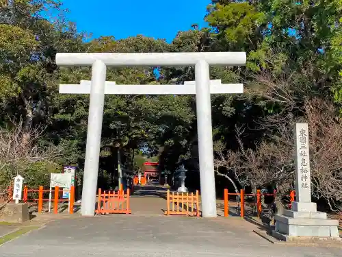 息栖神社の鳥居