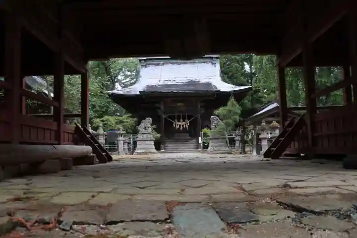 田村神社の本殿・本堂