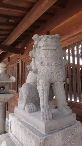 櫛田神社の狛犬