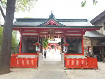 馬橋稲荷神社の山門・神門