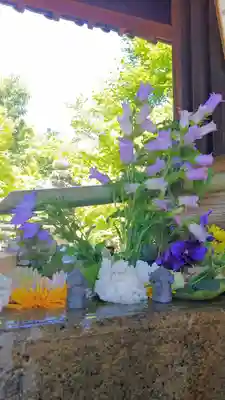 勝林寺の手水舎