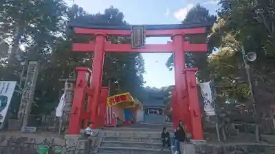 龍田大社の鳥居