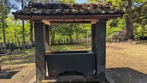 末廣神社の手水舎