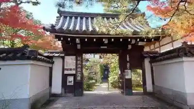 退蔵院の山門・神門