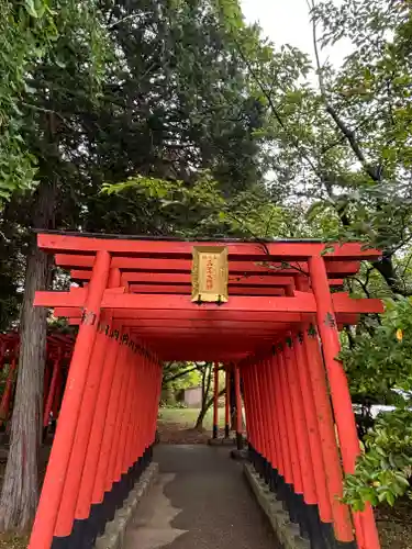 高繁大明神(稲荷)の鳥居