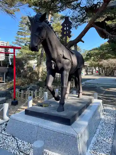 竹駒神社の狛犬