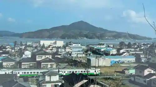 古谷館八幡神社の景色