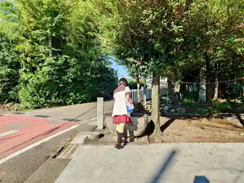 半布神社の手水