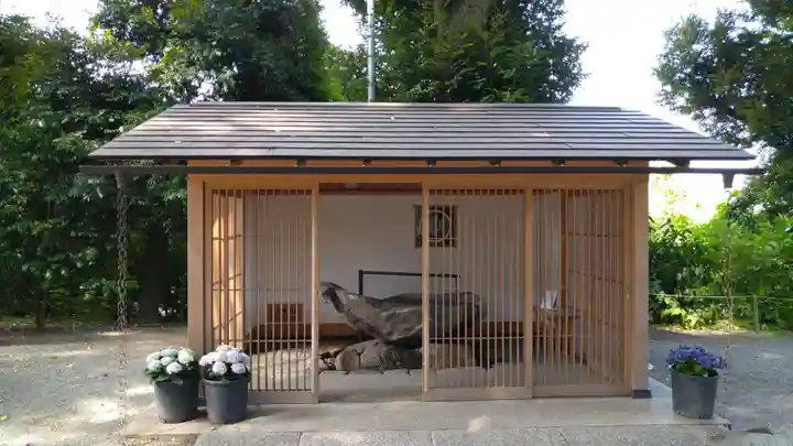 星川杉山神社の手水舎