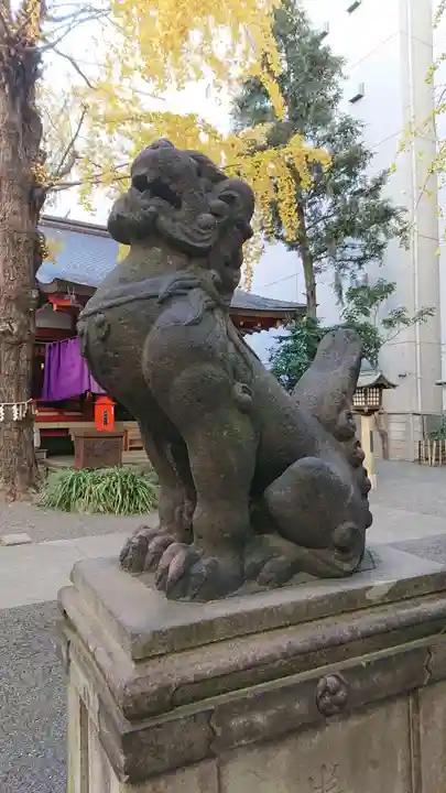 日本橋日枝神社の狛犬