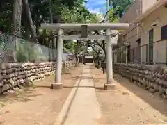 大泉諏訪神社の鳥居