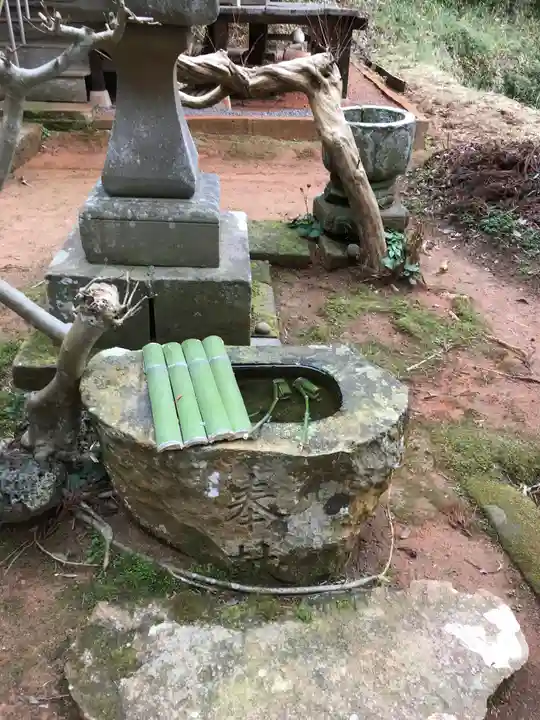 薬師堂の手水舎