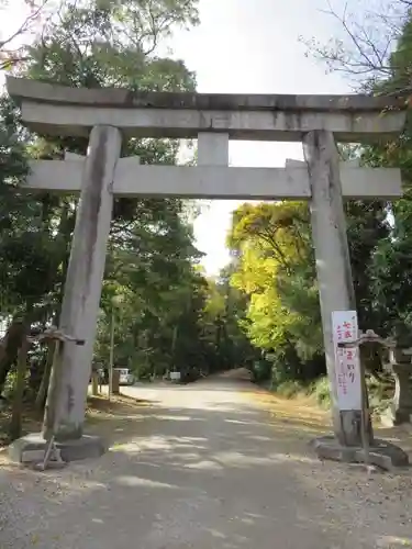 大和神社の鳥居