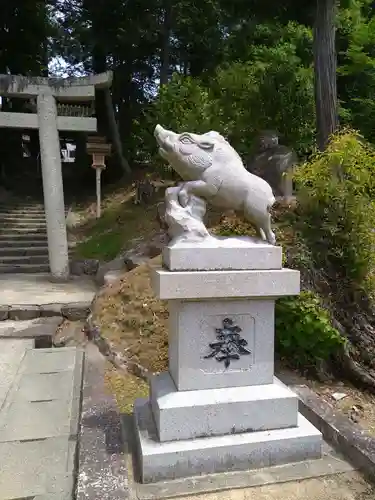 和氣神社（和気神社）の狛犬