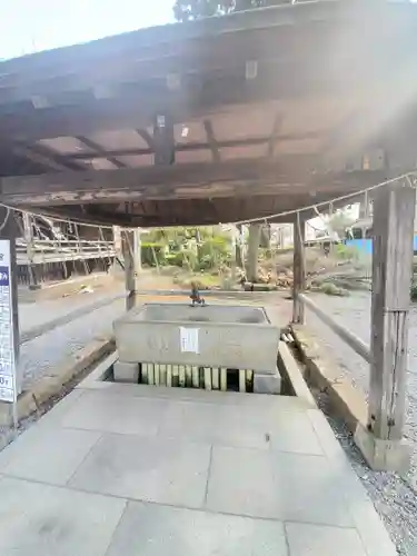 神明宮の手水舎