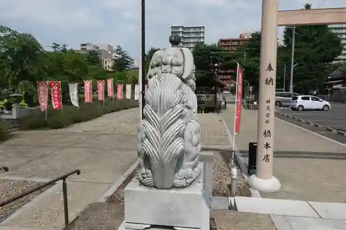 櫻岡大神宮の狛犬