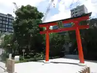 福徳神社(芽吹稲荷)の鳥居