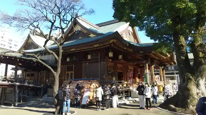 湯島天満宮の本殿・本堂